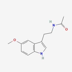 Melatonin molecular structure