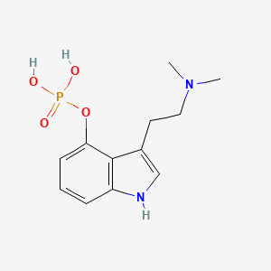 Psilocybin molecular structure